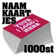 Naamkaartjes 1000 st